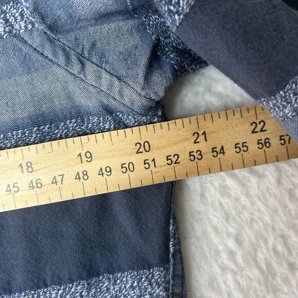 Eddie Bauer Men’s S Button Up Classic Fit Blue Short Sleeve Casual - Picture 6 of 6